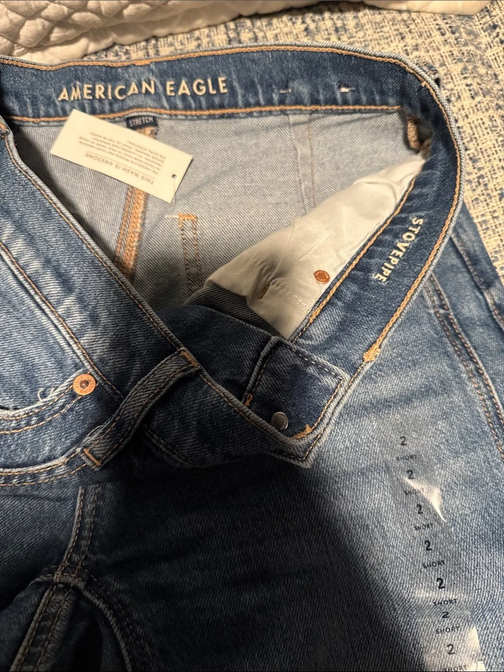 American Eagle Outfitters Light Blue Denim Jeans